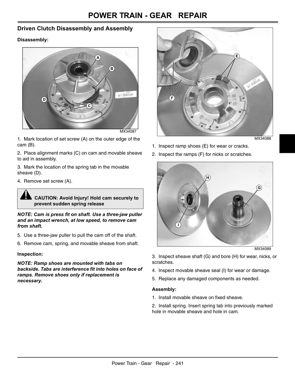 power train gear repair 3