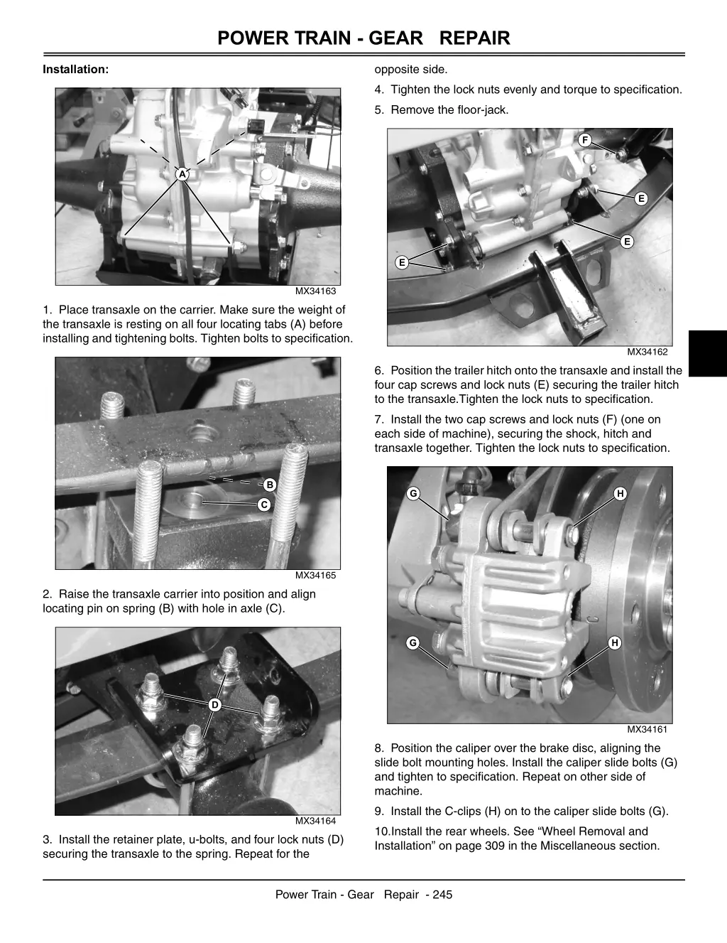 power train gear repair 7