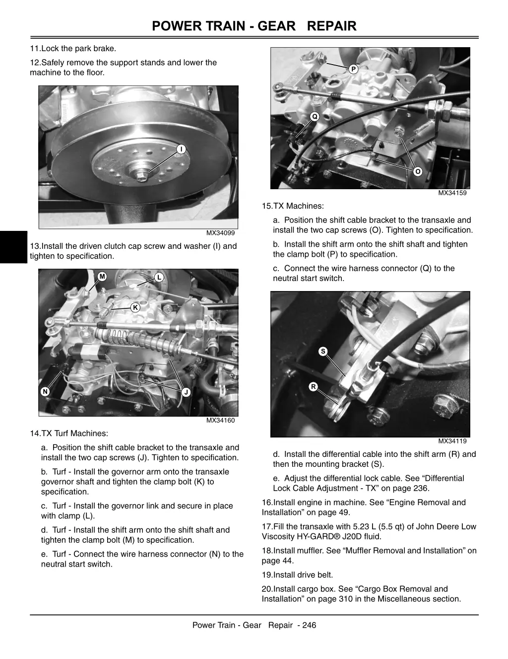 power train gear repair 8