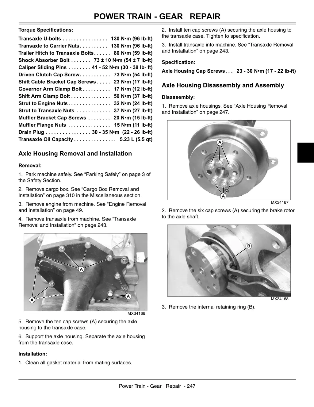 power train gear repair 9