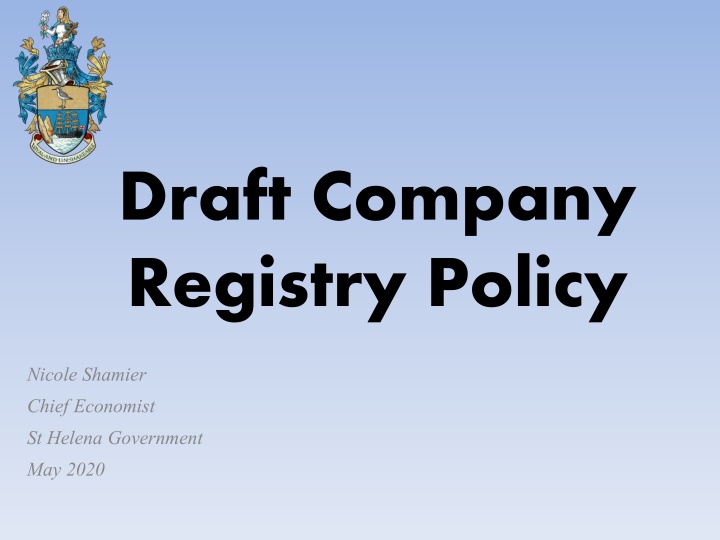 draft company registry policy