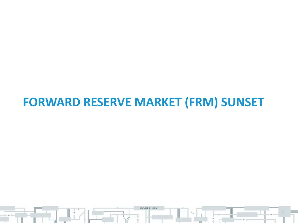 forward reserve market frm sunset