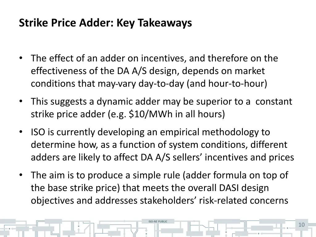 strike price adder key takeaways