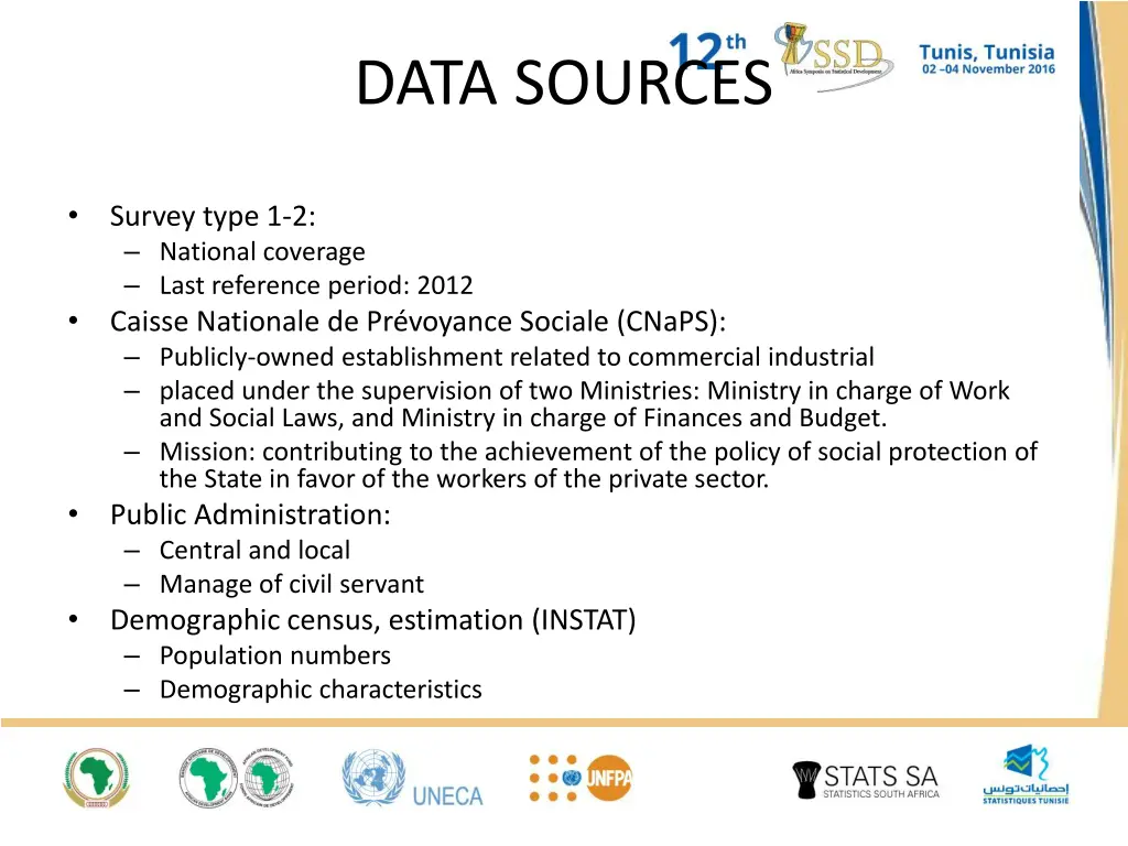 data sources