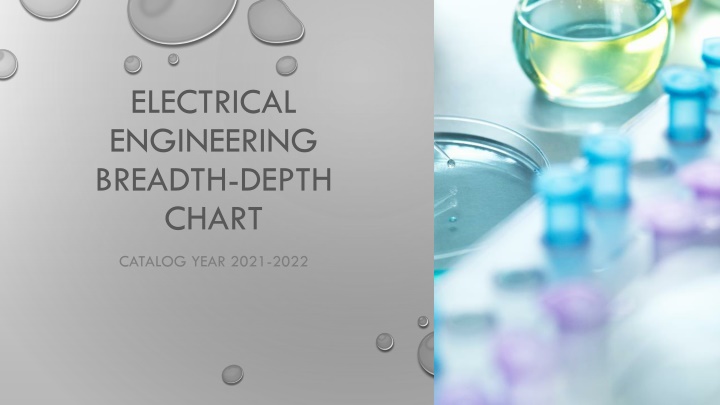 electrical engineering breadth depth chart