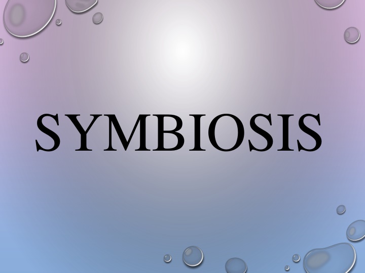 symbiosis