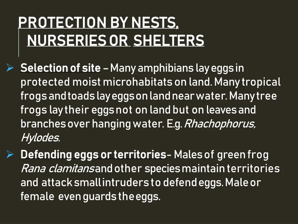 protection by protection by nests nurseries