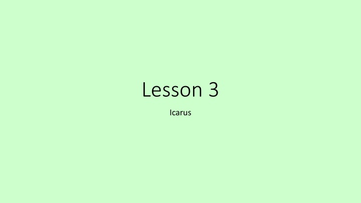 lesson 3