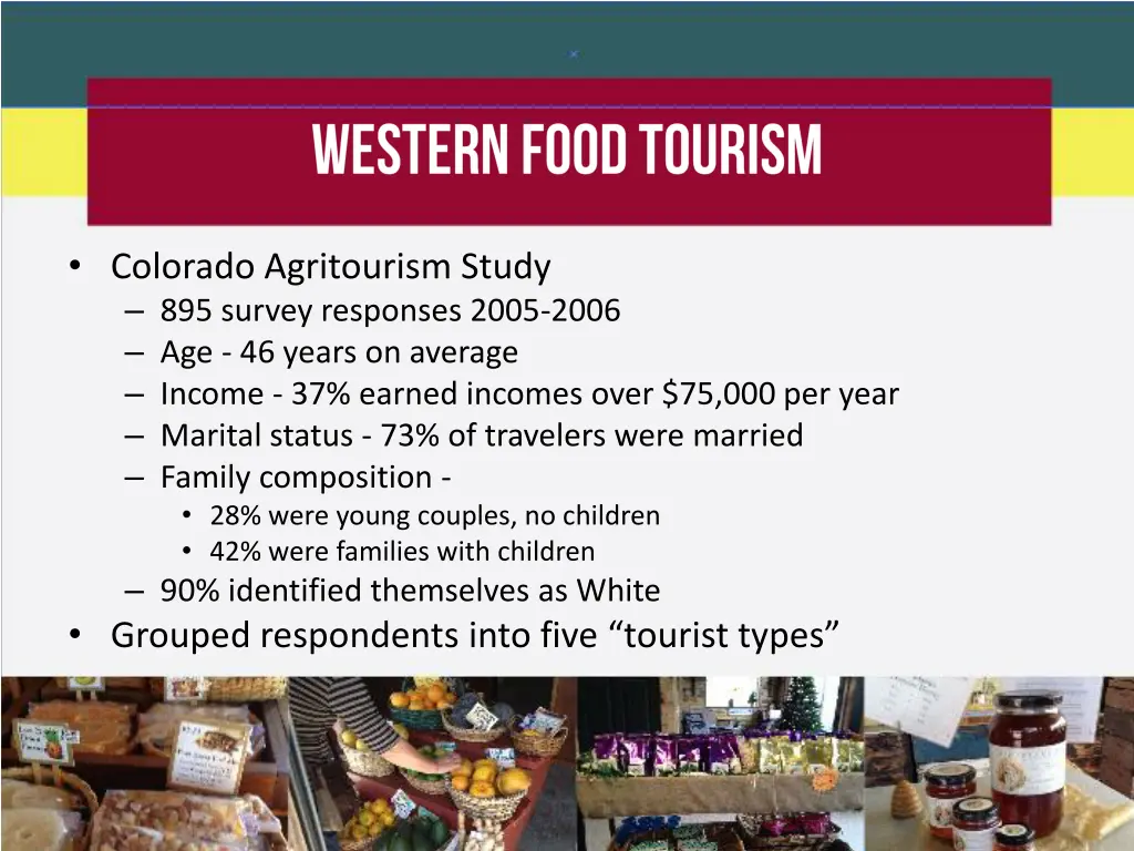 colorado agritourism study 895 survey responses