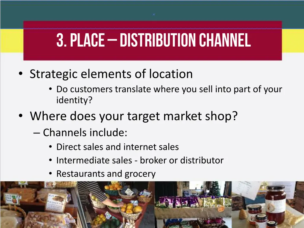 strategic elements of location do customers