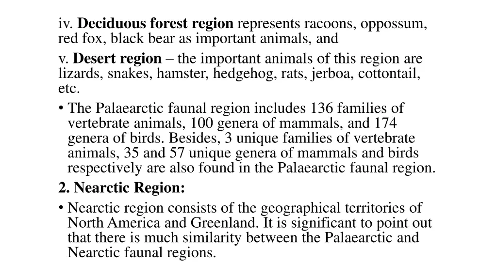 iv deciduous forest region represents racoons