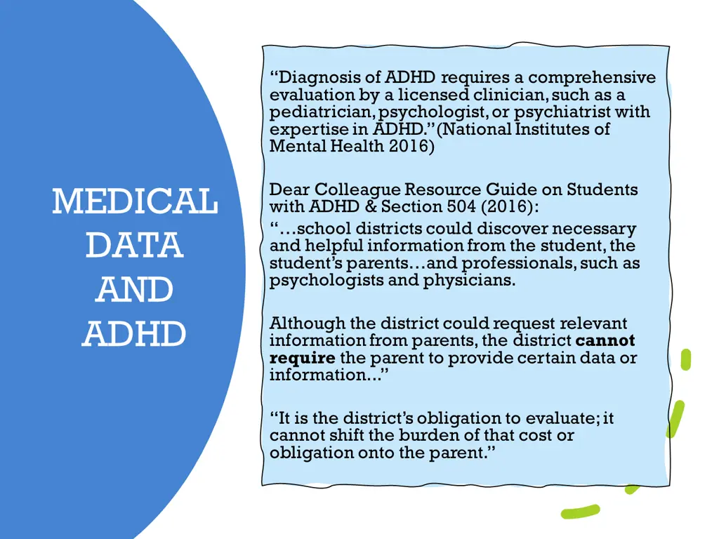 diagnosis of adhd requires a comprehensive