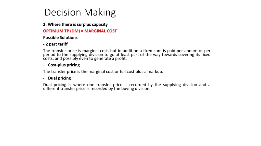 decision making 1