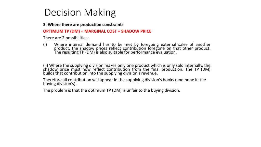 decision making 2