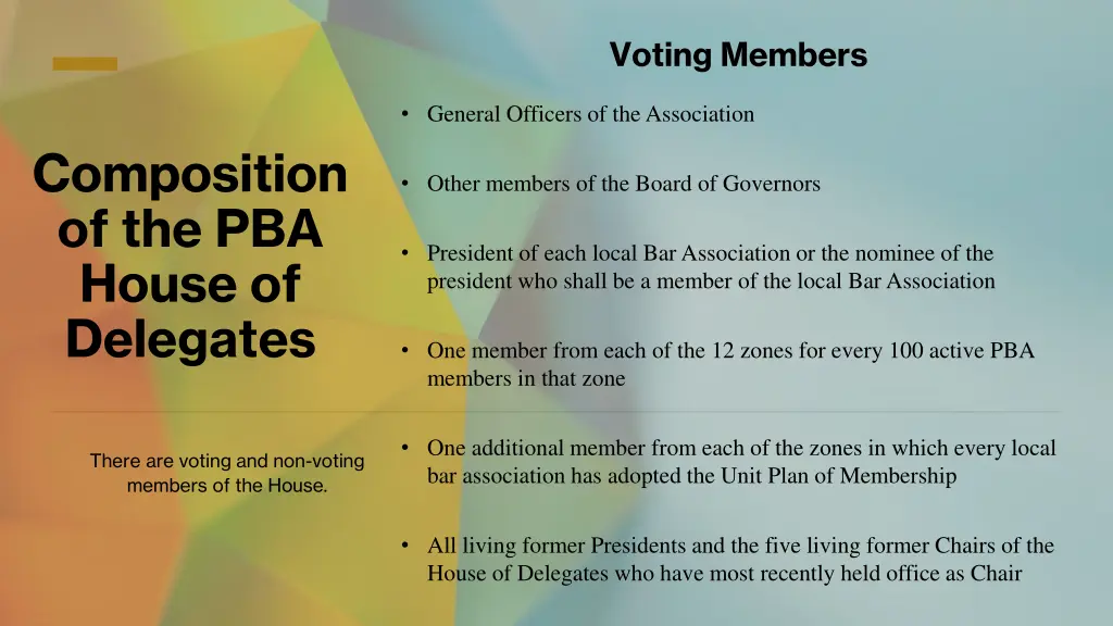 voting members