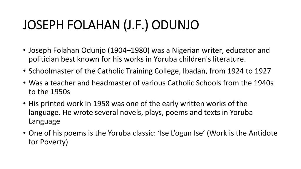 joseph folahan j f odunjo joseph folahan