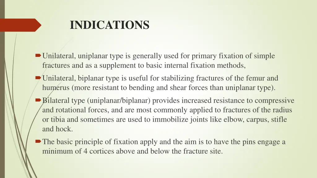 indications 1