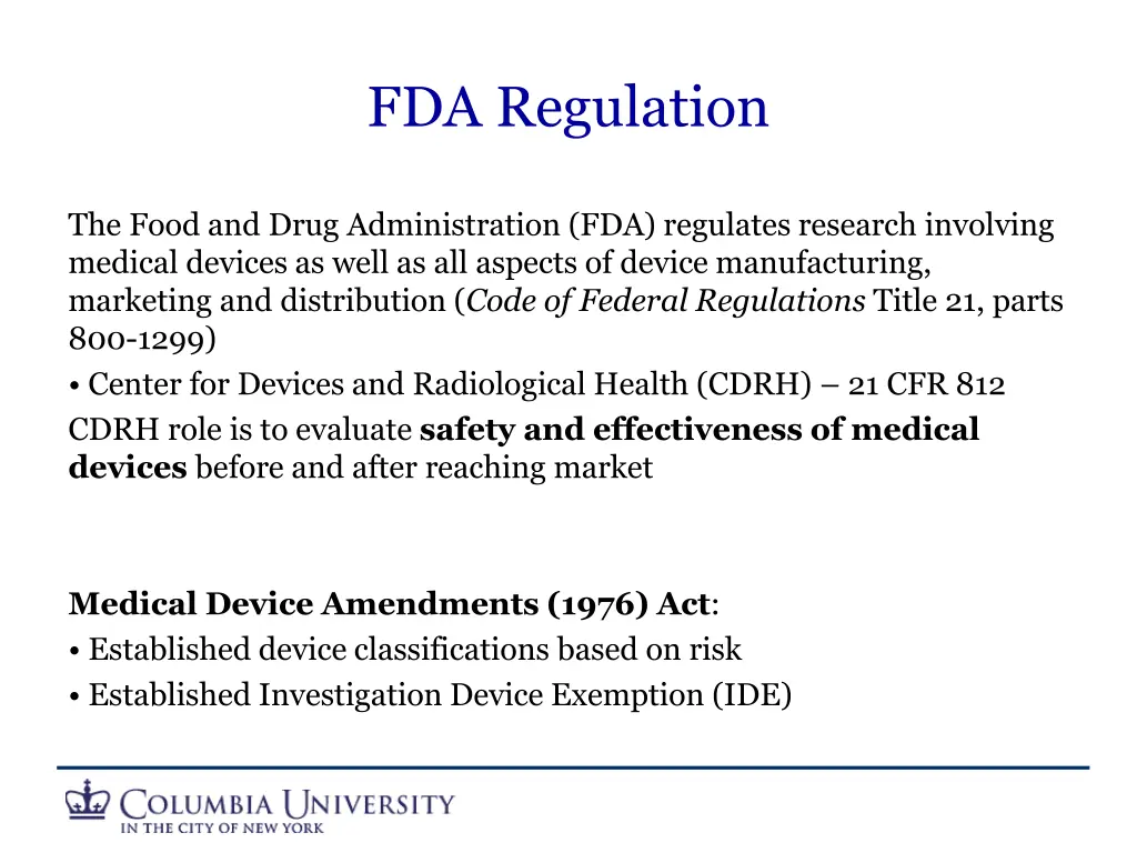 fda regulation