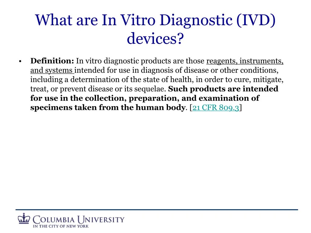 what are in vitro diagnostic ivd devices