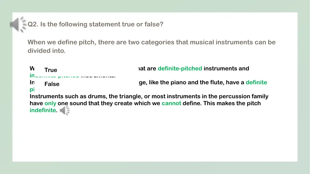 we can divide instruments into those that