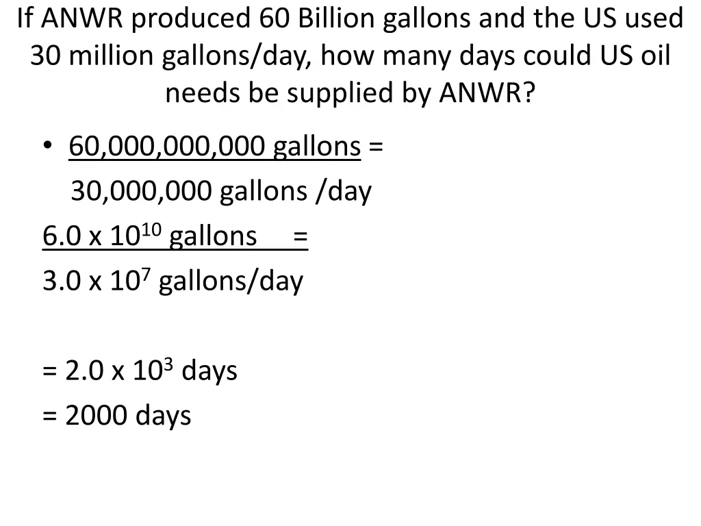 if anwr produced 60 billion gallons