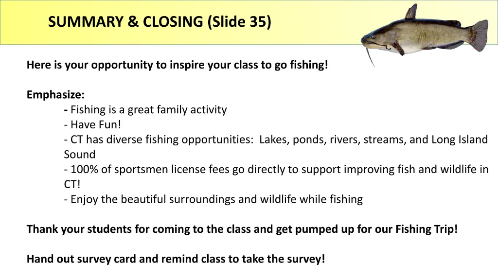 summary closing slide 35