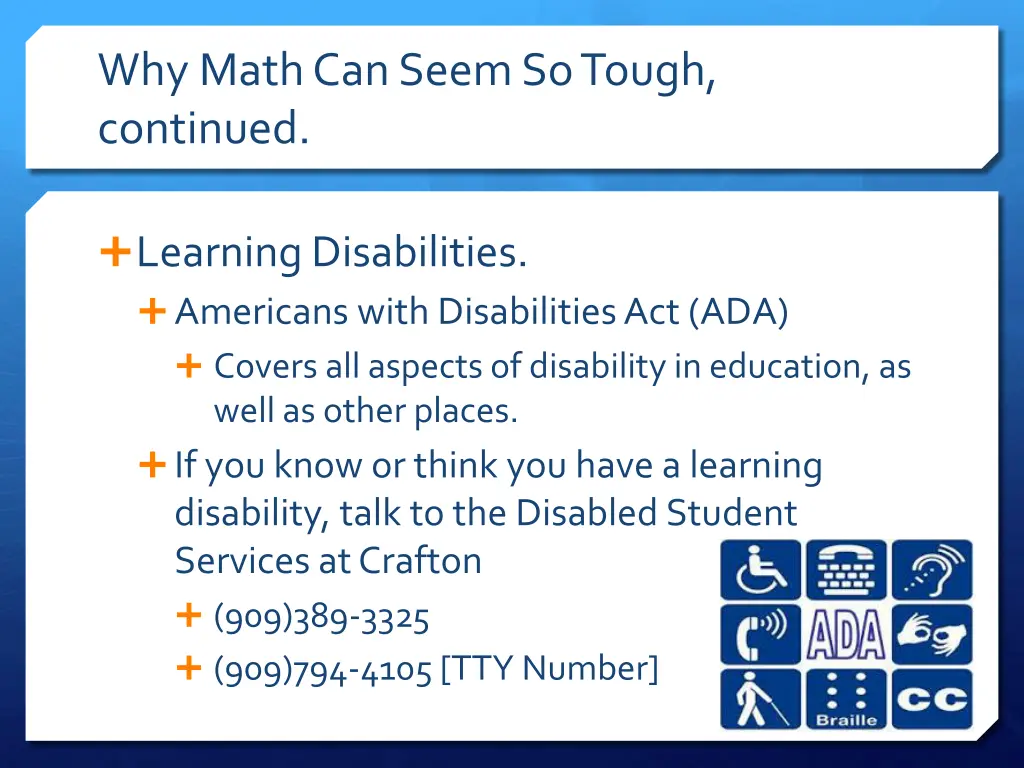 why math can seem so tough continued 7