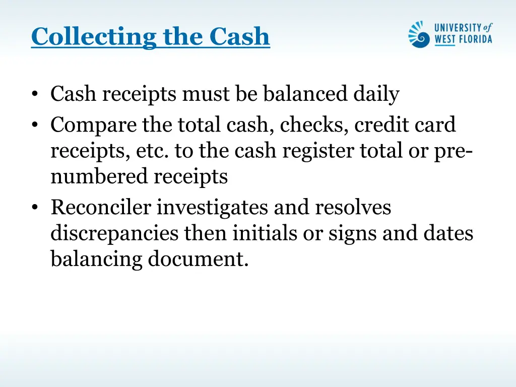 collecting the cash 1