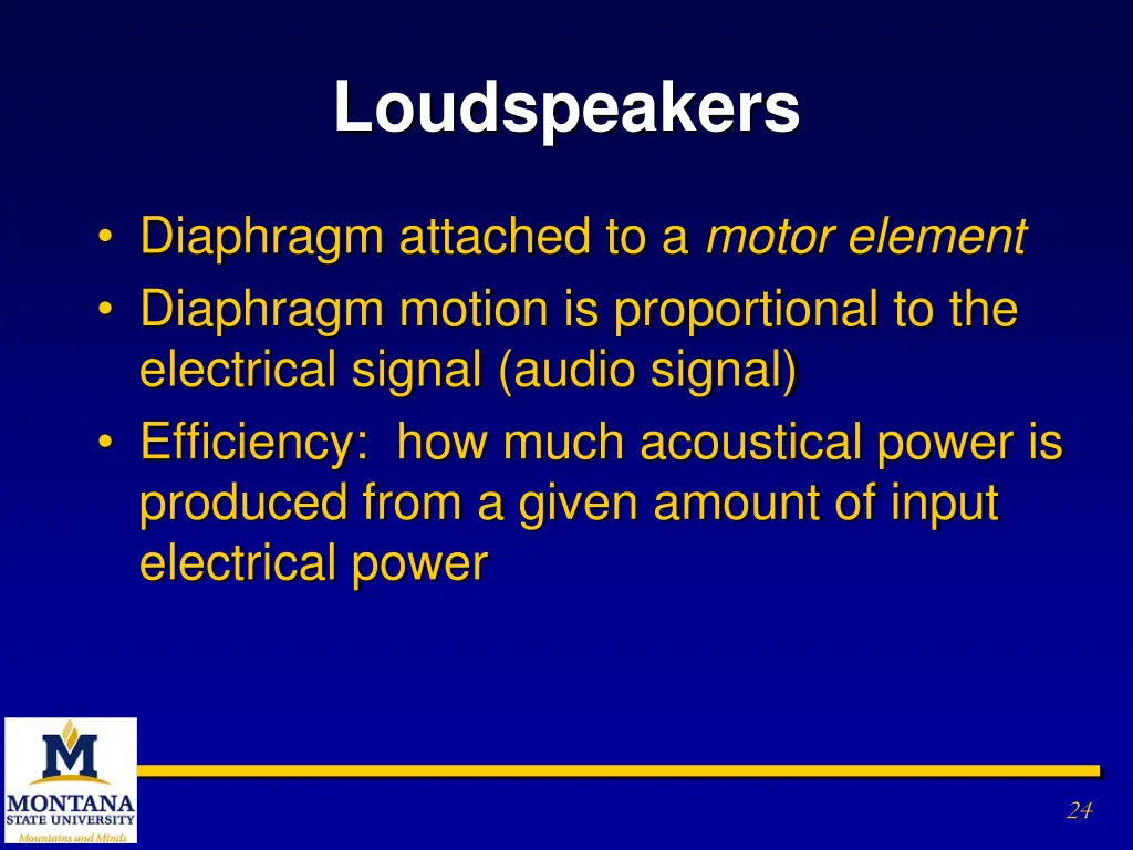 loudspeakers 1