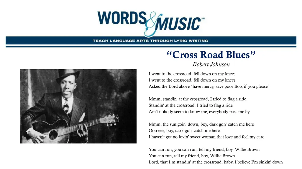 cross road blues robert johnson