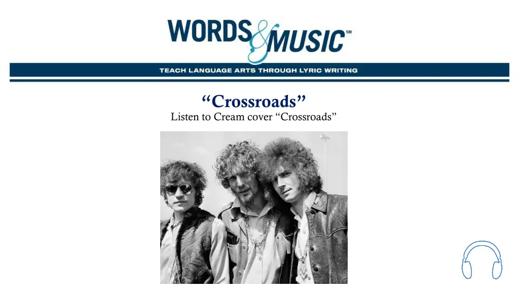 crossroads listen to cream cover crossroads