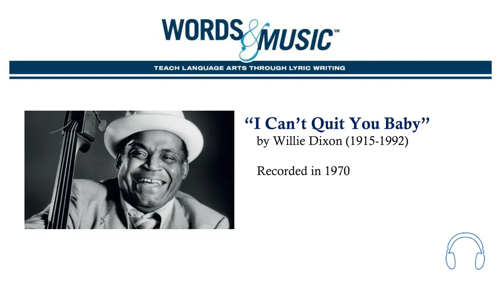 i can t quit you baby by willie dixon 1915 1992