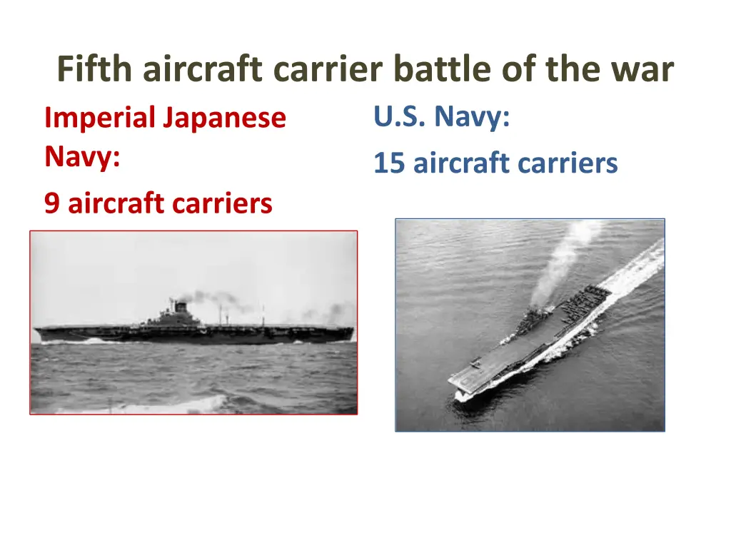 fifth aircraft carrier battle of the war imperial