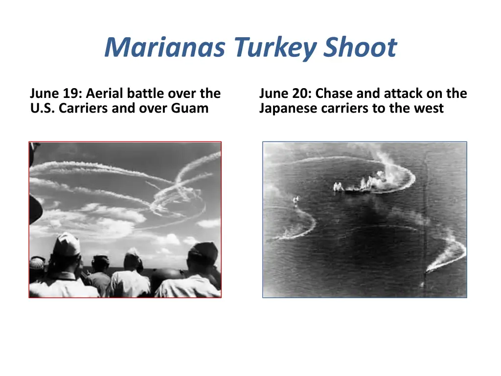 marianas turkey shoot