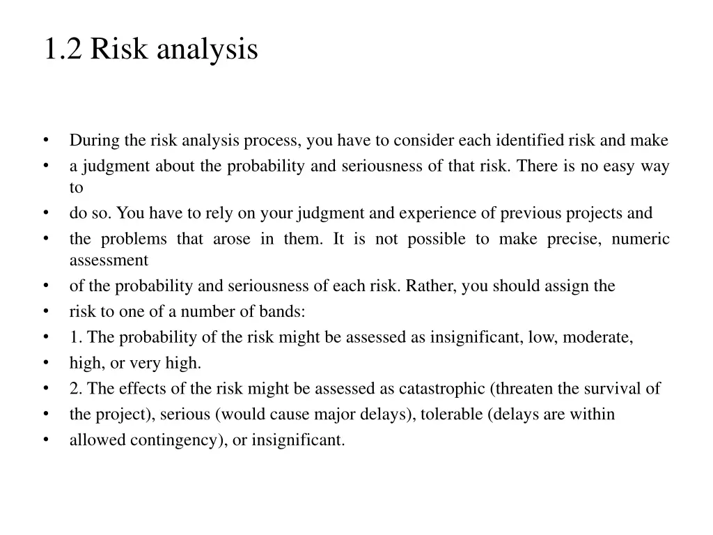 1 2 risk analysis