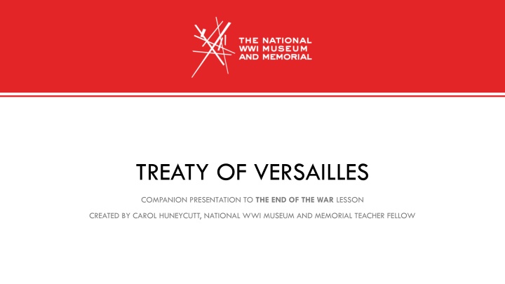 treaty of versailles