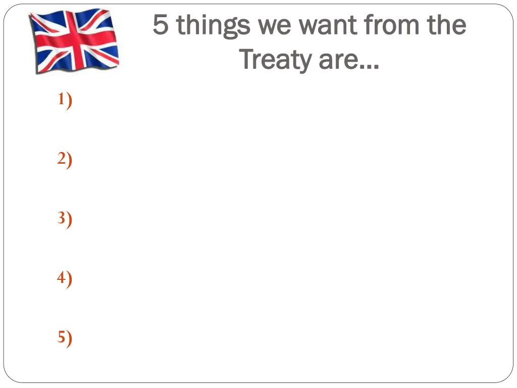 5 things we want from the 5 things we want from 1