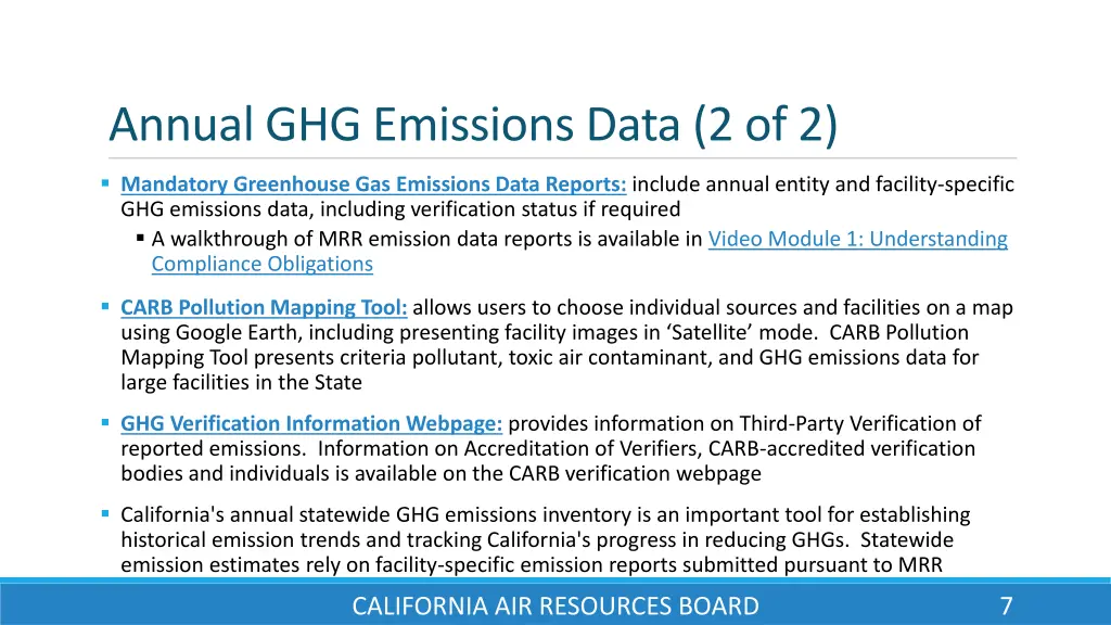 annual ghg emissions data 2 of 2