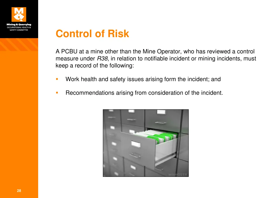 control of risk 3