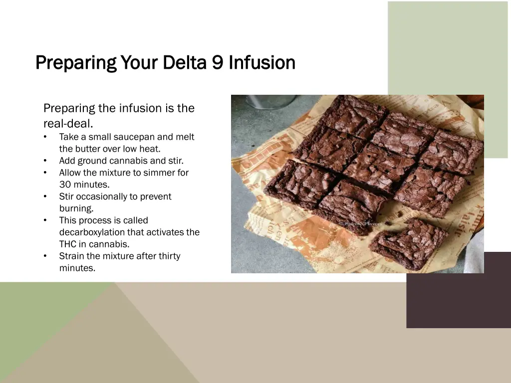 preparing your delta 9 infusion preparing your