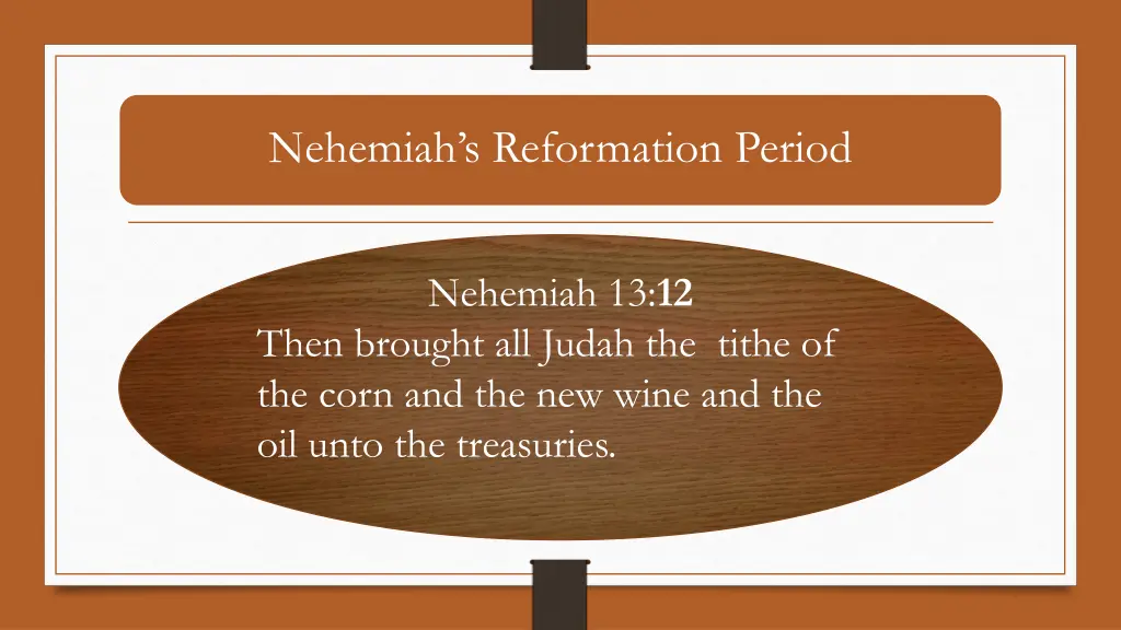 nehemiah s reformation period