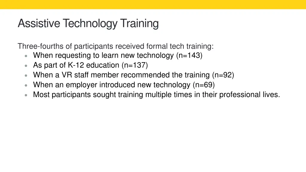 assistive technology training