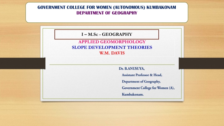 government college for women autonomous