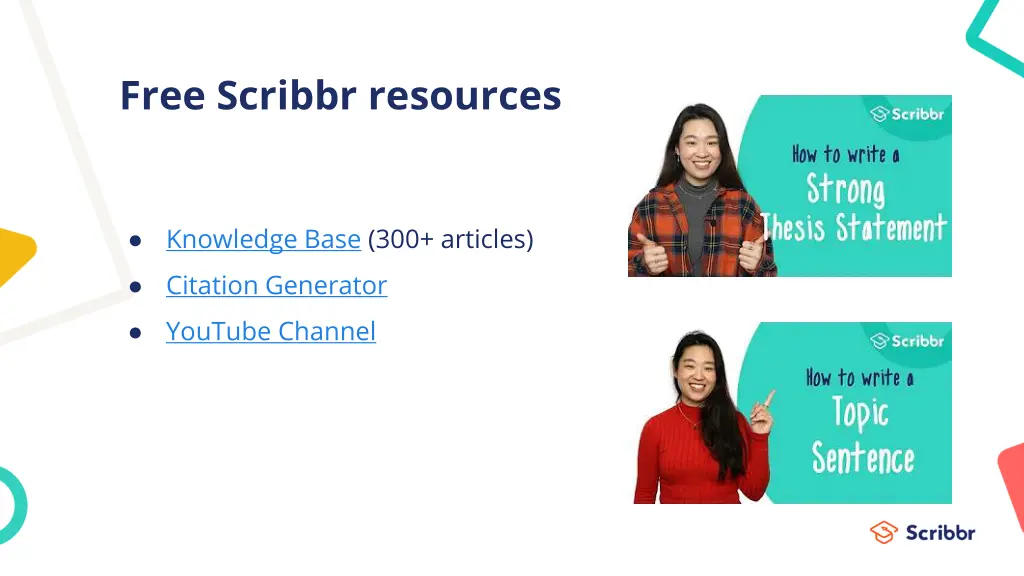 free scribbr resources