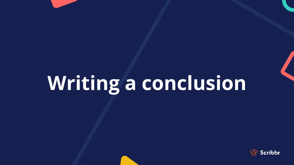 writing a conclusion