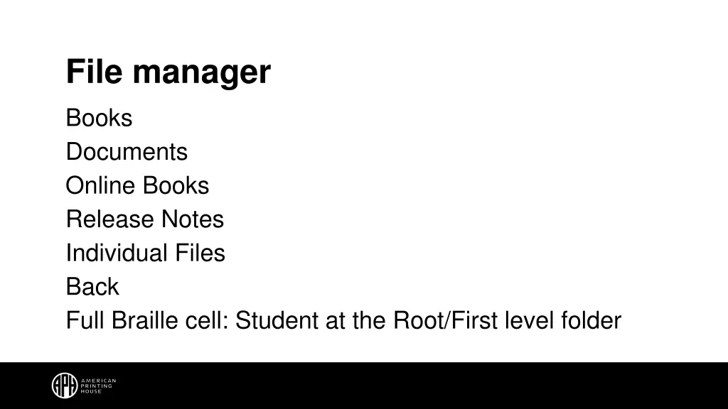 file manager