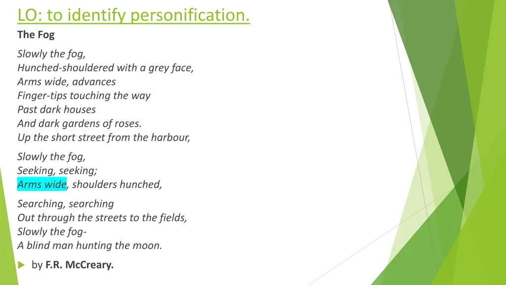 lo to identify personification 4