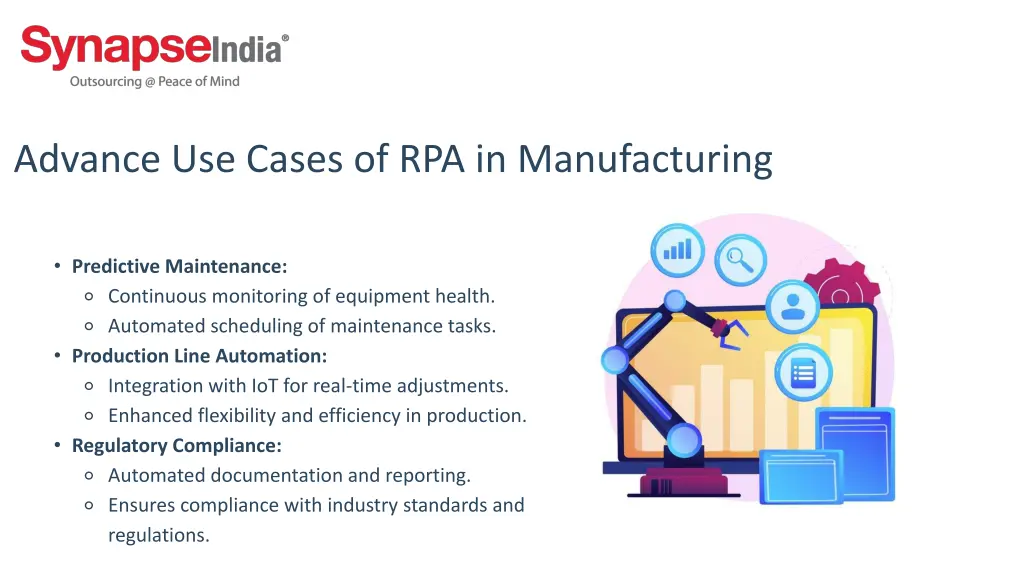 advance use cases of rpa in manufacturing