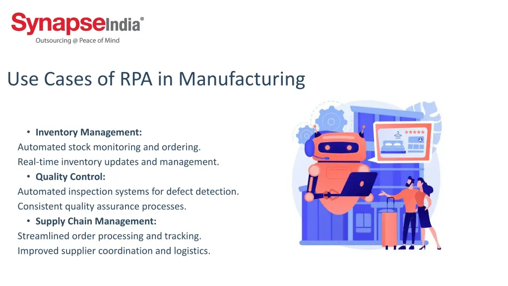 use cases of rpa in manufacturing