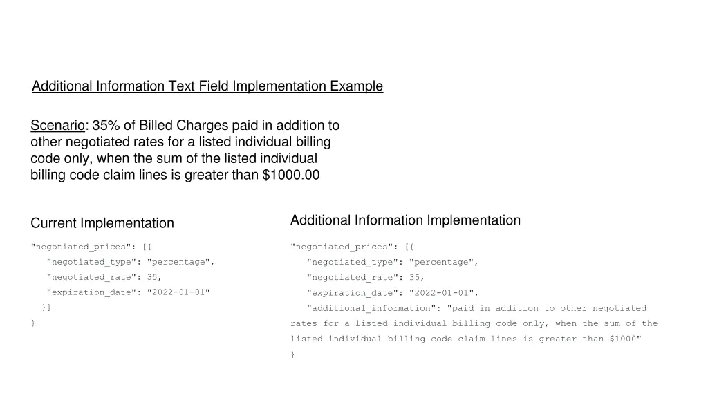 additional information text field implementation 1